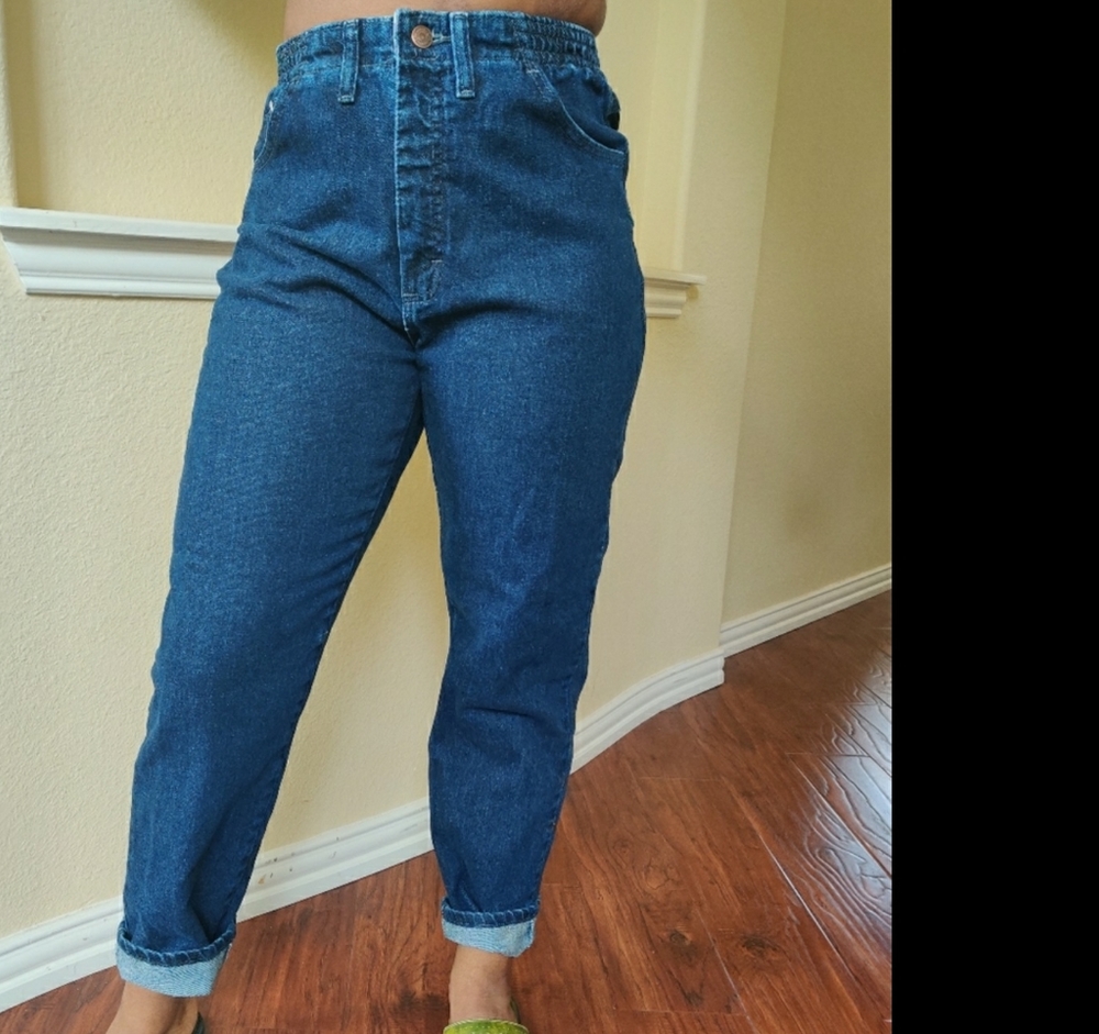 Lee Vintage High Rise Dark Wash Jeans
